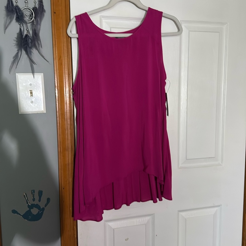 NWT A.N.A Magenta Tank